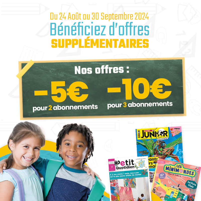 -10€ Viapresse offre spéciale Rentrée