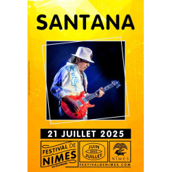 Santana place concert Festival de Nîmes moins cher