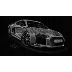 Dessin qualité voiture sur commande