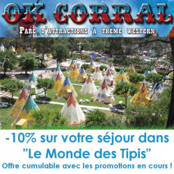 Code promo séjour OK Corral