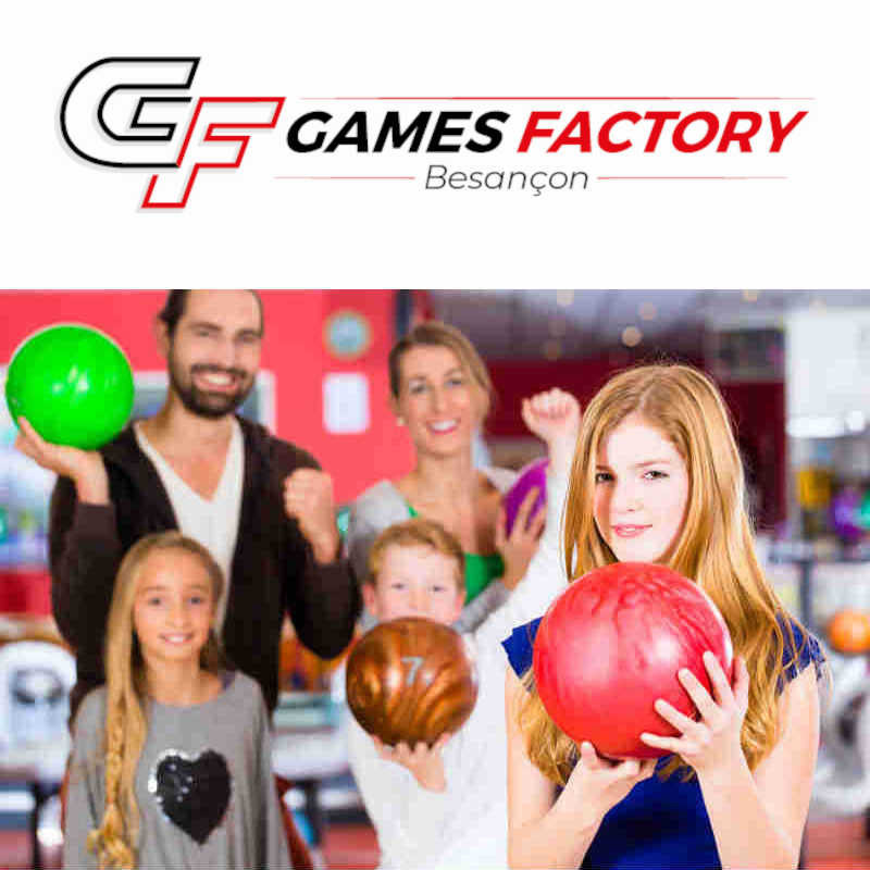 6,50€ tarif Bowling Besançon Game Factory