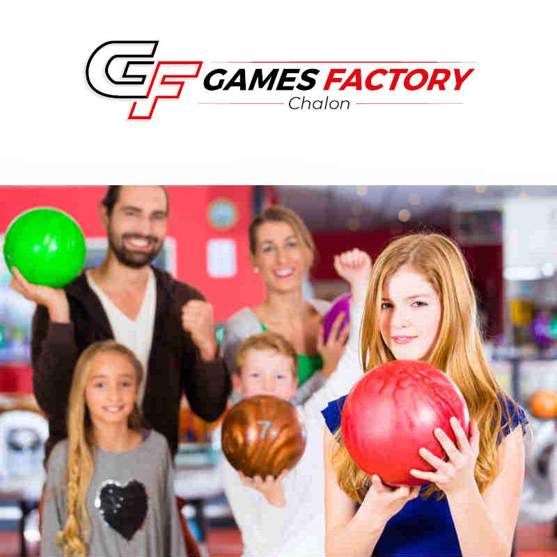 6,50€ tarif Bowling Chalon sur Saone Game Factory moins cher