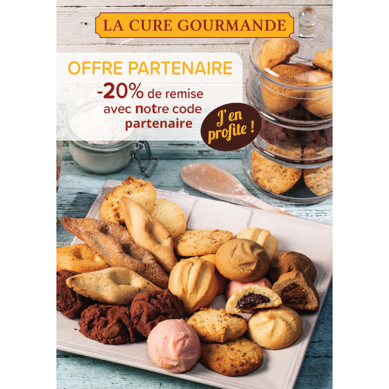 20%  de réduction sur le site La Cure Gourmande avec Accès CE